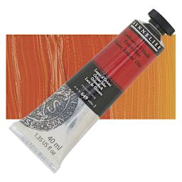 Sennelier Artists' Extra Fine Oil Paint - Orient Lake, 40 ml tube and swatch