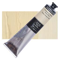 Sennelier Artists' Extra Fine Oil Paint - Titanium Buff, 200 ml tube and swatch