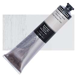 Sennelier Artists' Extra Fine Oil Paint - Titanium White, 200 ml Tube and swatch