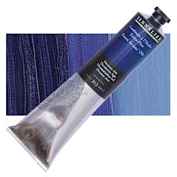 Sennelier Artists' Extra Fine Oil Paint - Ultramarine Light, 200 ml tube and swatch