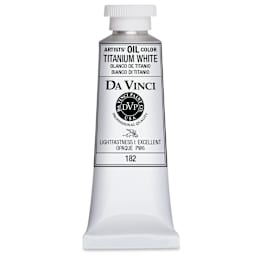 Da Vinci Artists' Oil Color - Titanium White, 37 ml Tube