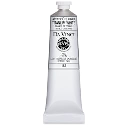 Da Vinci Artists' Oil Color - Titanium White, 150 ml tube