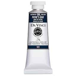 Da Vinci Artists' Oil Color - Payne's Gray, 37 ml Tube
