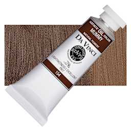 Da Vinci Artists' Oil Color - Mummy, 37 ml Tube and swatch