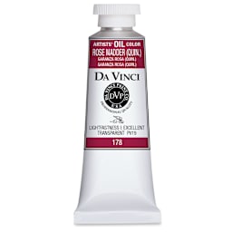 Da Vinci Artists' Oil Color - Rose Madder, 37 ml Tube