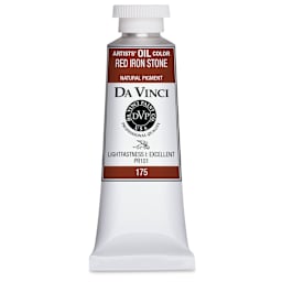 Da Vinci Artists' Oil Color - Red Iron Stone, 37 ml Tube
