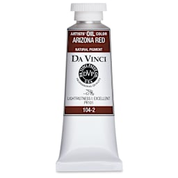 Da Vinci Artists' Oil Color - Arizona Red, 37 ml Tube