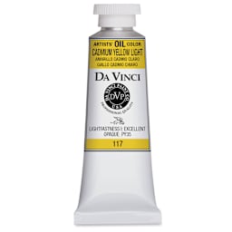 Da Vinci Artists' Oil Color - Cadmium Yellow Light, 37 ml Tube