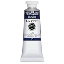 Da Vinci Artists' Oil Color - Prussian Blue, 37 ml Tube