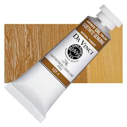 Da Vinci Artists' Oil Color - Goethite Genuine, 37 ml Tube and swatch