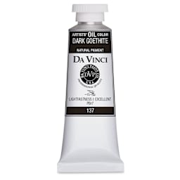Da Vinci Artists' Oil Color - Dark Goethite, 37 ml Tube