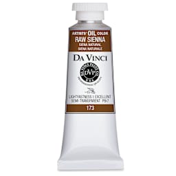Da Vinci Artists' Oil Color - Raw Sienna, 37 ml Tube