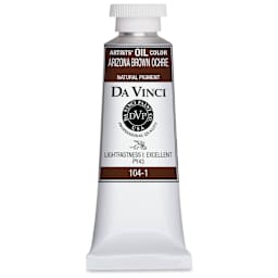 Da Vinci Artists' Oil Color - Arizona Brown Ochre, 37 ml Tube