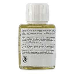 Sennelier Refined Safflower Oil - 60 ml Bottle back