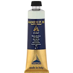 Maimeri Puro Oil Color - Zinc White, 40 ml tube