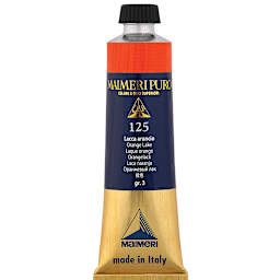 Maimeri Puro Oil Color - Orange Lake, 40 ml tube