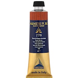 Maimeri Puro Oil Color - Burnt Sienna, 40 ml tube