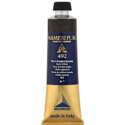 Maimeri Puro Oil Color - Burnt Umber, 40 ml tube