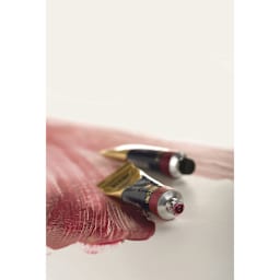 Maimeri Puro Oil Paints on with strokes of red paint