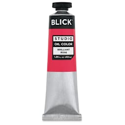Blick Oil Colors - Brilliant Rose, 40 ml tube