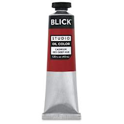Blick Oil Colors - Cadmium Red Deep Hue, 40 ml, Tube