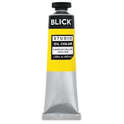Blick Oil Colors - Cadmium Yellow Pale Hue, 40 ml, Tube