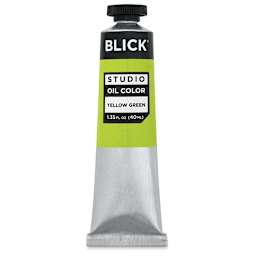 Blick Oil Colors - Yellow Green, 40 ml, Tube