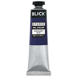 Blick Oil Colors - Permanent Blue, 40 ml, Tube