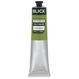 Blick Oil Colors - Sap Green, 200 ml tube