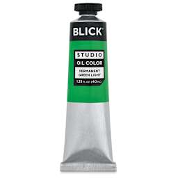 Blick Oil Colors - Permanent Light Green, 40 ml, Tube
