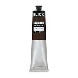 Blick Oil Colors - Burnt Umber, 200 ml tube