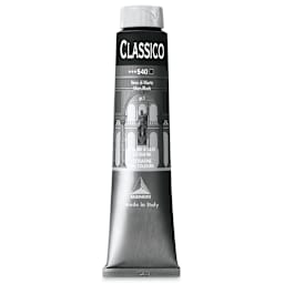 Maimeri Classico Oil Color - Mars Black, 200 ml tube