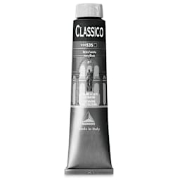 Maimeri Classico Oil Color - Ivory Black, 200 ml tube