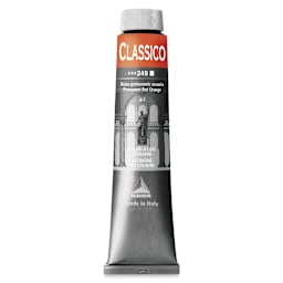 Maimeri Classico Oil Color - Permanent Red Orange, 200 ml tube