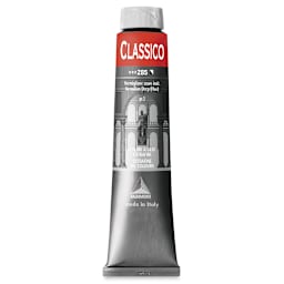 Maimeri Classico Oil Color - Vermilion Deep (Hue), 200 ml tube