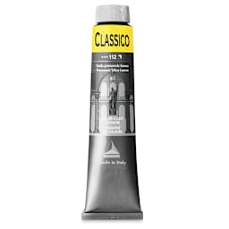 Maimeri Classico Oil Color - Permanent Yellow Lemon, 200 ml tube