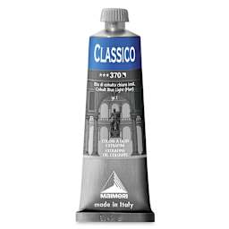 Maimeri Classico Oil Color - Cobalt Blue Light (Hue), 60 ml tube