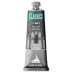 Maimeri Classico Oil Color - Emerald Green, 60 ml tube