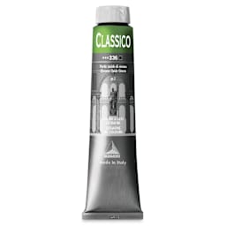 Maimeri Classico Oil Color - Chrome Oxide Green, 200 ml tube