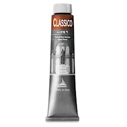 Maimeri Classico Oil Color - Burnt Sienna, 200 ml tube