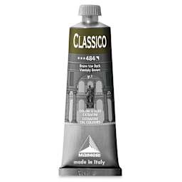 Maimeri Classico Oil Color - Vandyke Brown, 60 ml tube