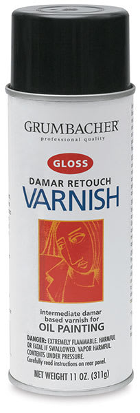 Damar Retouch Varnish, Gloss
