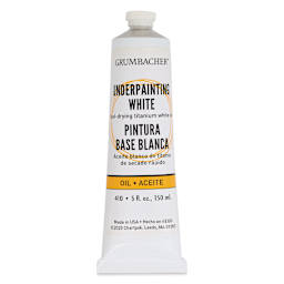 Grumbacher MG Underpainting White - White, 5 oz