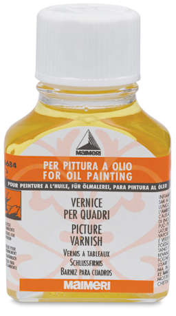 Maimeri Picture Varnish - Front of 75 ml Bottle
