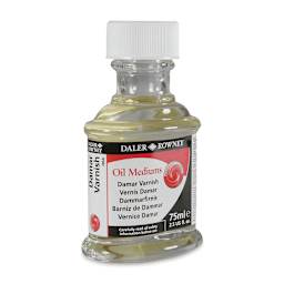 Daler-Rowney Damar Varnish - Front of 75 ml bottle