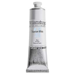 Williamsburg Handmade Safflower Oil Color - Titanium White, 150 ml tube
