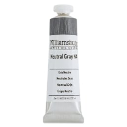 Williamsburg Handmade Oil Paints - Neutral Gray, Set of 4, 37 ml Tubes (Neutral Gray N4 Tube)