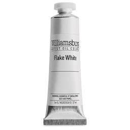 Williamsburg Handmade Oil Paint - Flake White, 37 ml tube