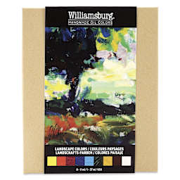 Williamsburg Oils - Set of 9, Landscape Colors, 11 ml front of package