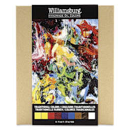 Williamsburg Oils - Set of 9, Traditional Colors, 11 ml front of package